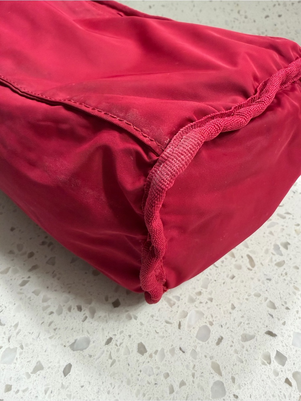 MZ Wallace Vibrant Pink Nylon Cosmetic Pouch - Picture 9 of 12